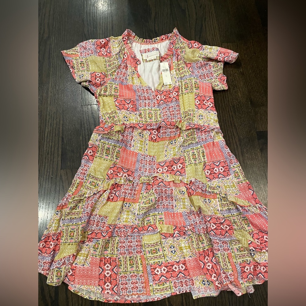 Anthropologie Robin Tiered Mini Dress, XS, Never Worn, NWT - Picture 2 of 9